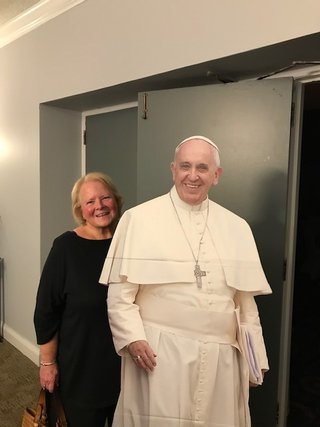 Luanne's "Visit" with Pope Francis!